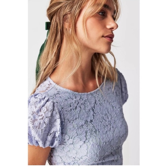 NWT Free People Hailee Lace Mini Dress - Picture 4 of 4